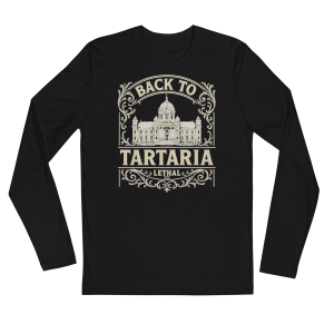 "Back To Tartaria" Long Sleeve Fitted Crew