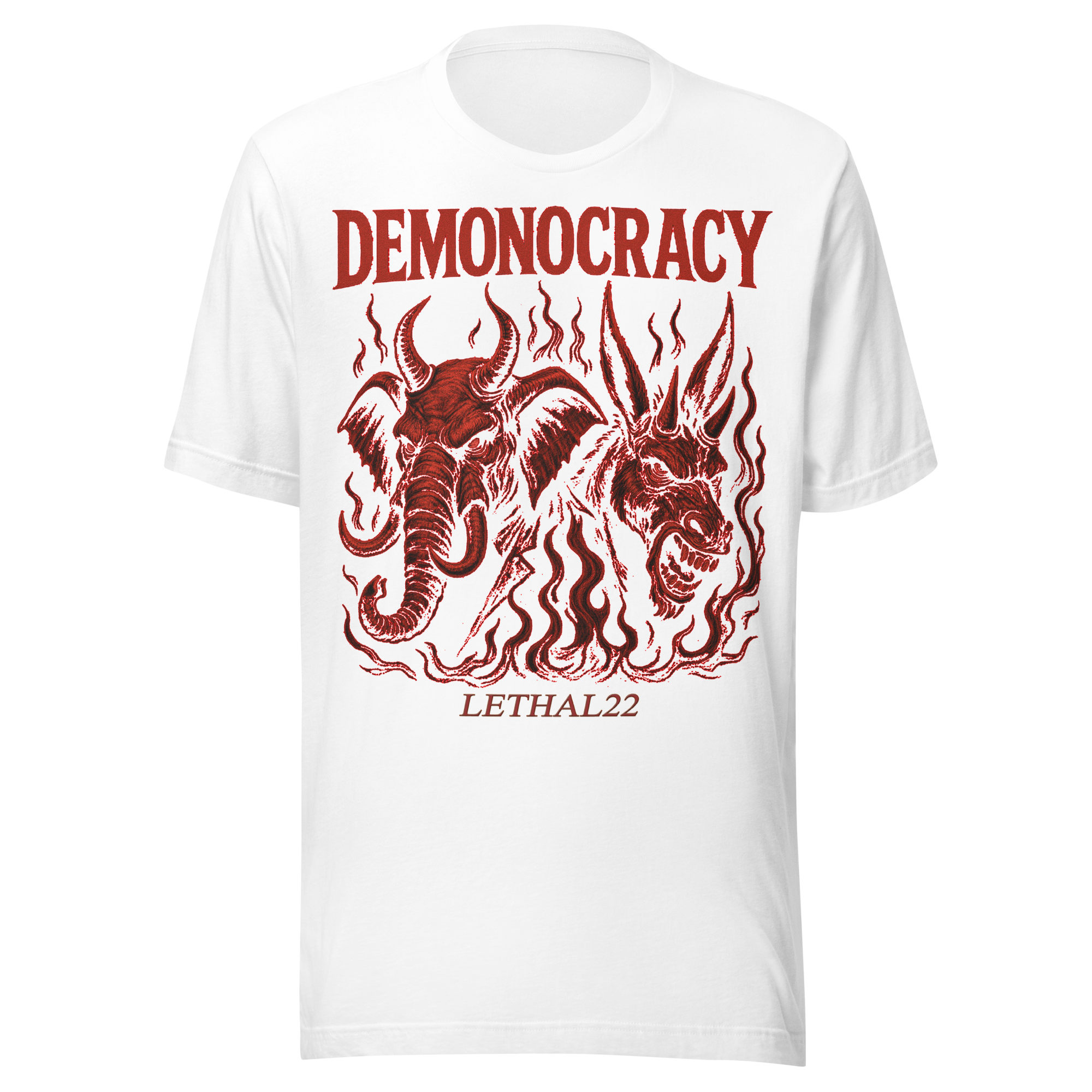 DEMONOCRACY — Unisex Premium Tee - Image 4