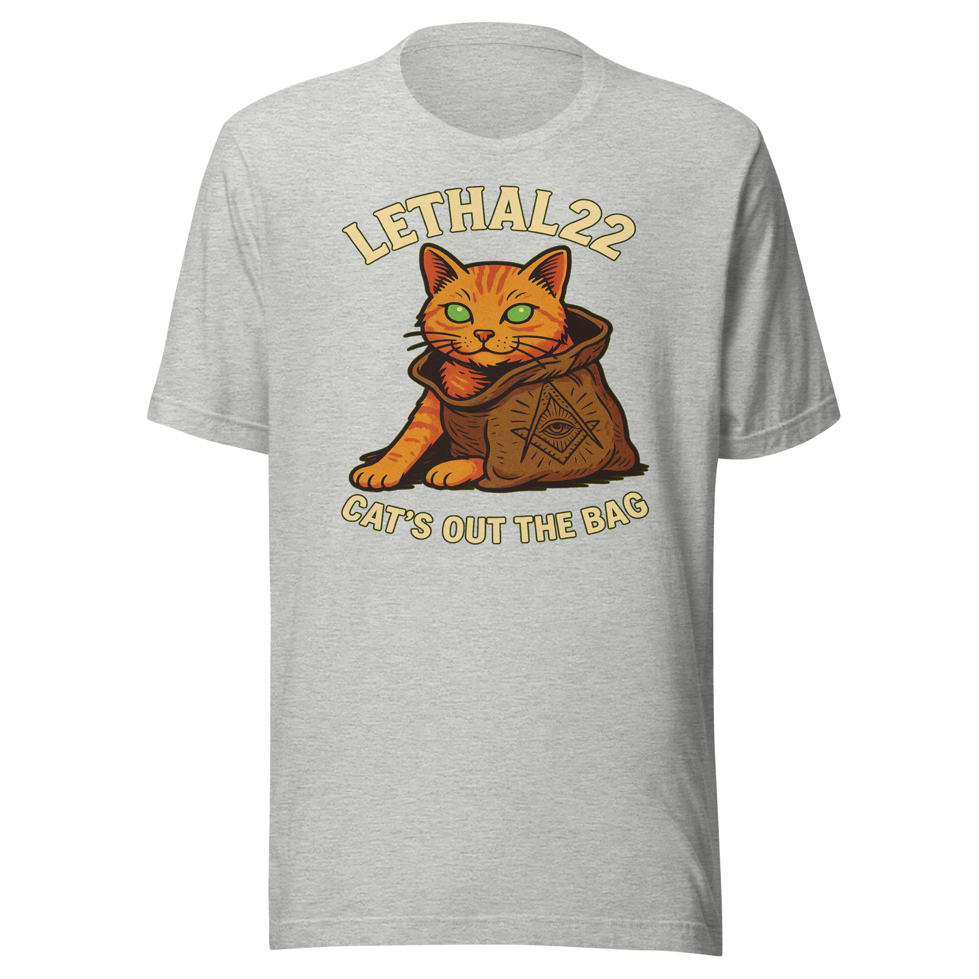 LETHAL22 "Cat’s Out the Bag" - Unisex t-shirt - Image 5