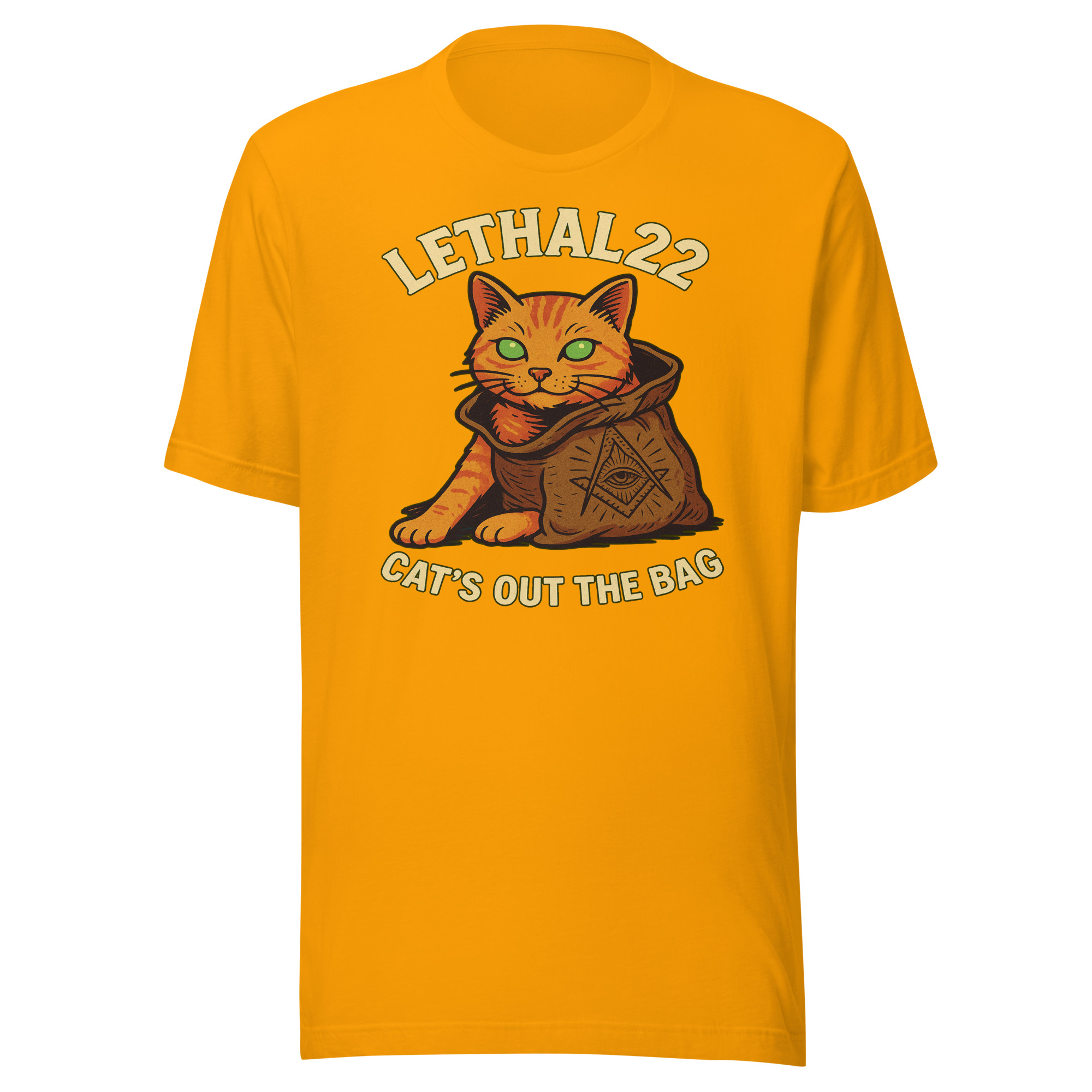 LETHAL22 "Cat’s Out the Bag" - Unisex t-shirt - Image 4