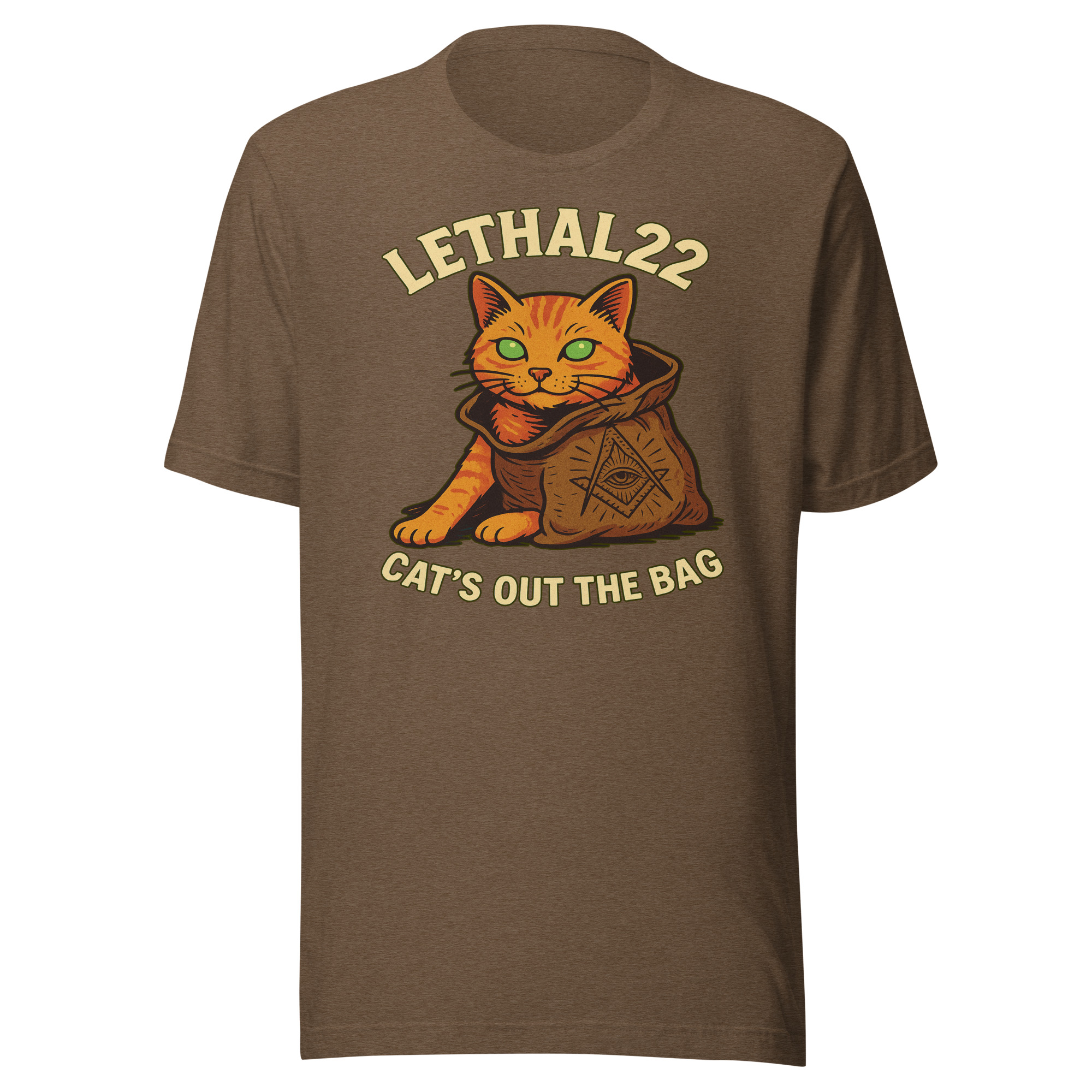 LETHAL22 "Cat’s Out the Bag" - Unisex t-shirt - Image 3