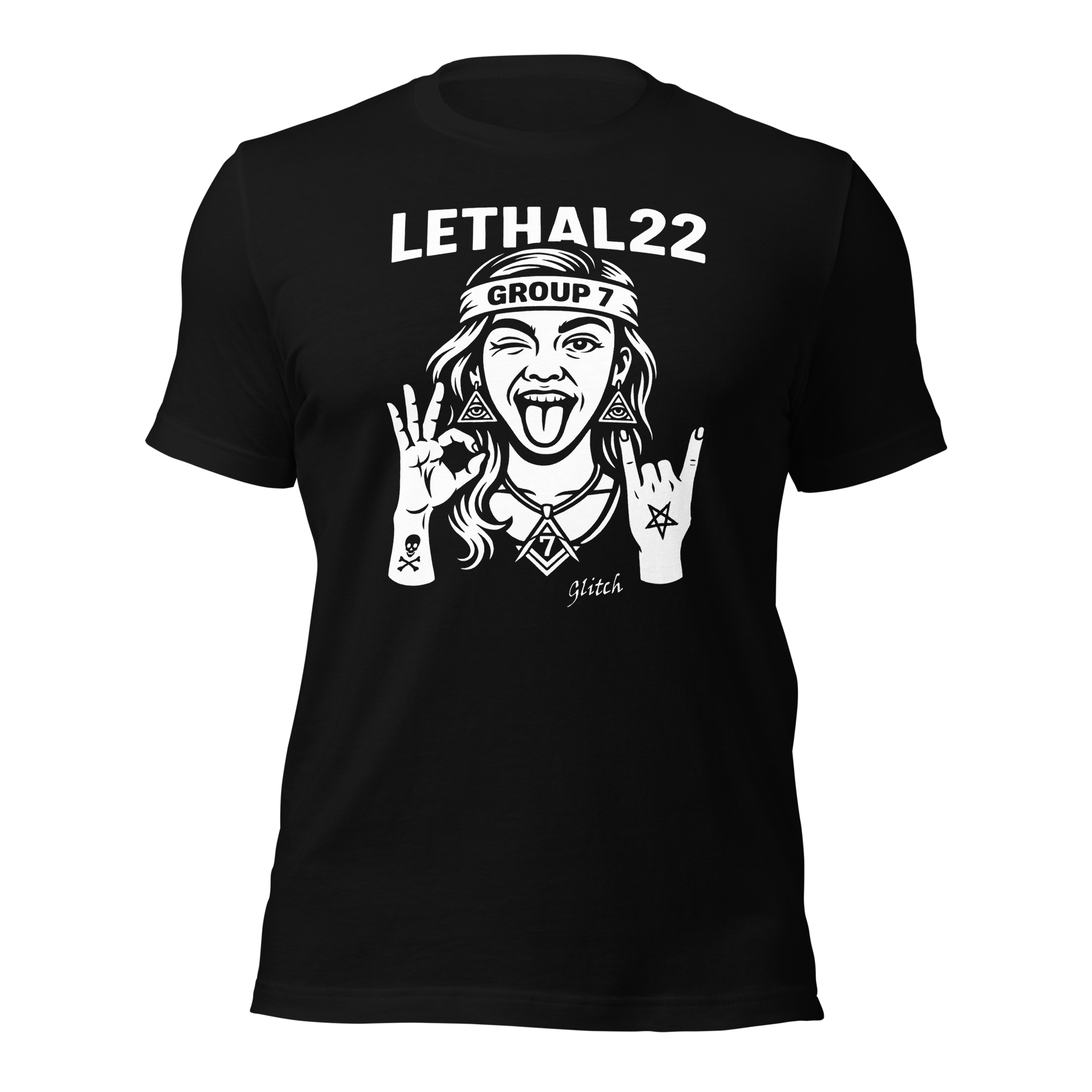 Group 7 “Glitch” Female – Lethal22 - Unisex t-shirt