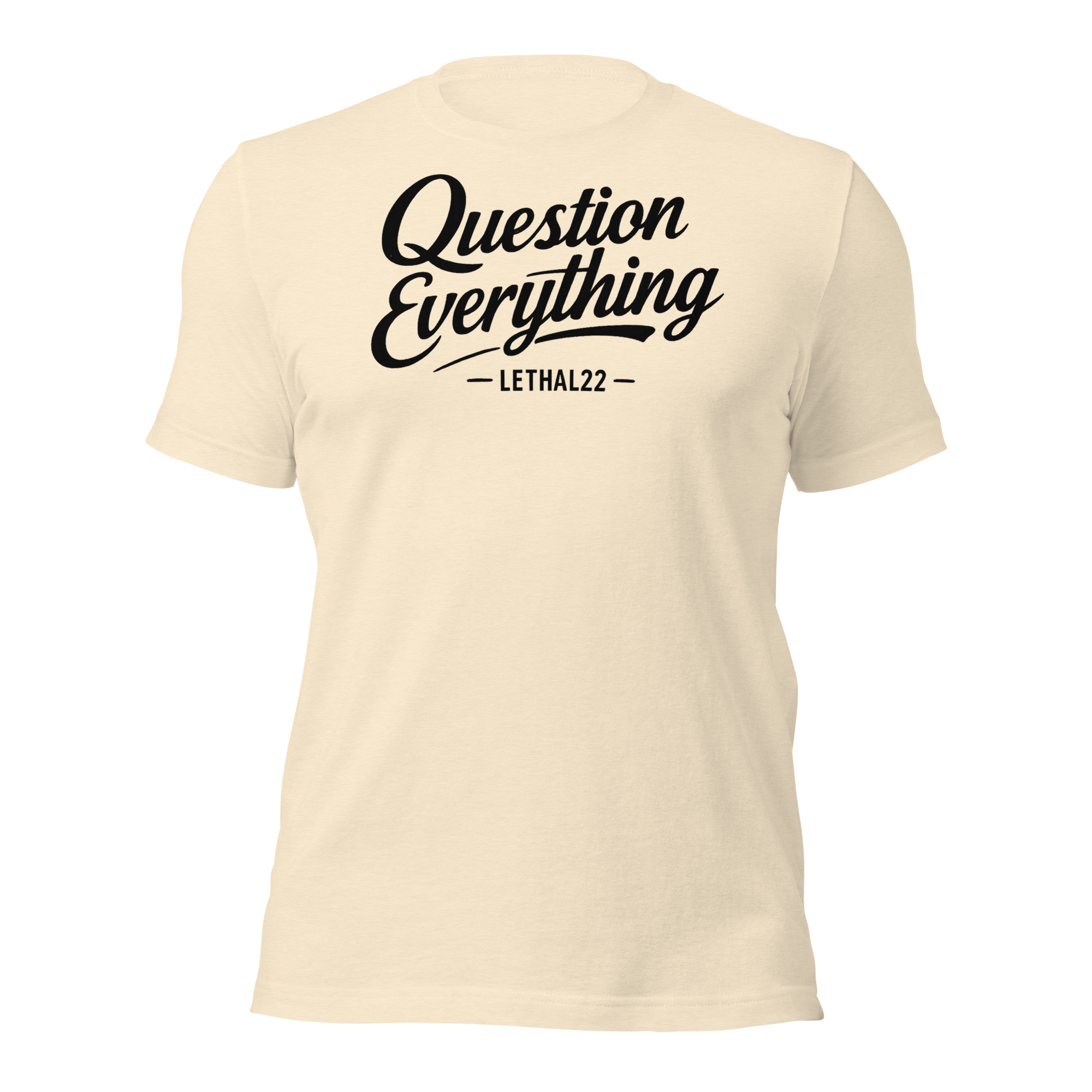 QUESTION EVERYTHING