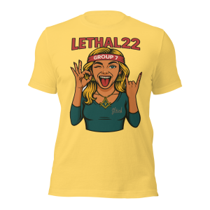 Group 7 “Glitch” Female Full Color  – Lethal22 - Unisex t-shirt