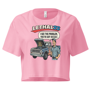 "I See The Problem… You’ve Got Occult" - Women’s crop top