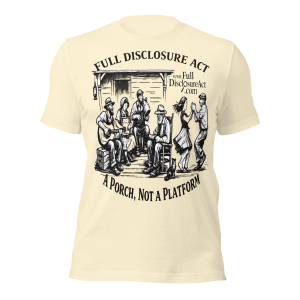 FDA — A Porch, Not a Platform Tee