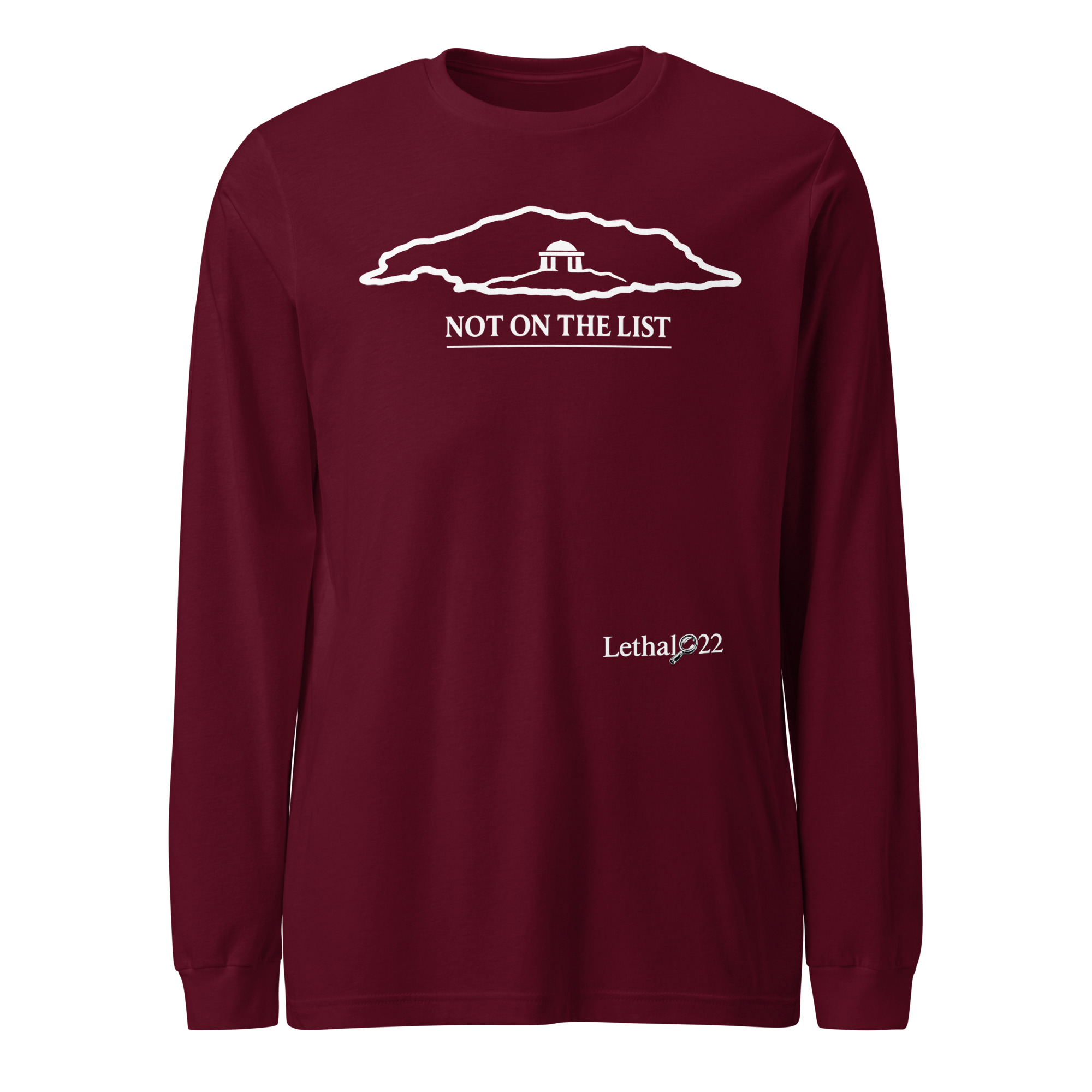 NOT ON THE LIST — Lethal22 (Long Sleeve Tee) - Image 2