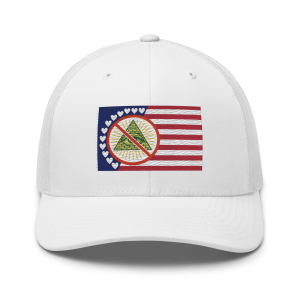 Full Freedom Flag Trucker Hat