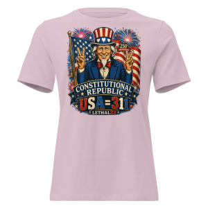 Uncle Sam USA=32=5 - Ladies T